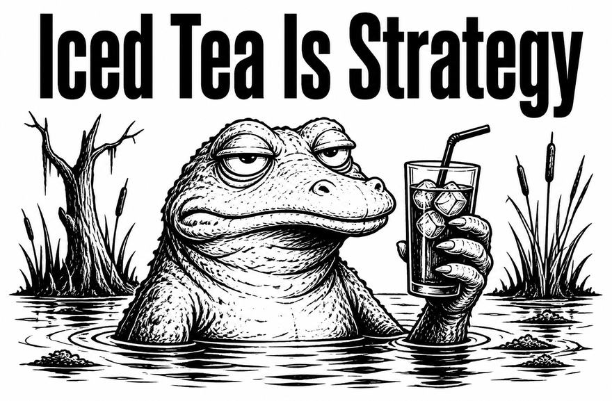 Iced Tea Is Strategy