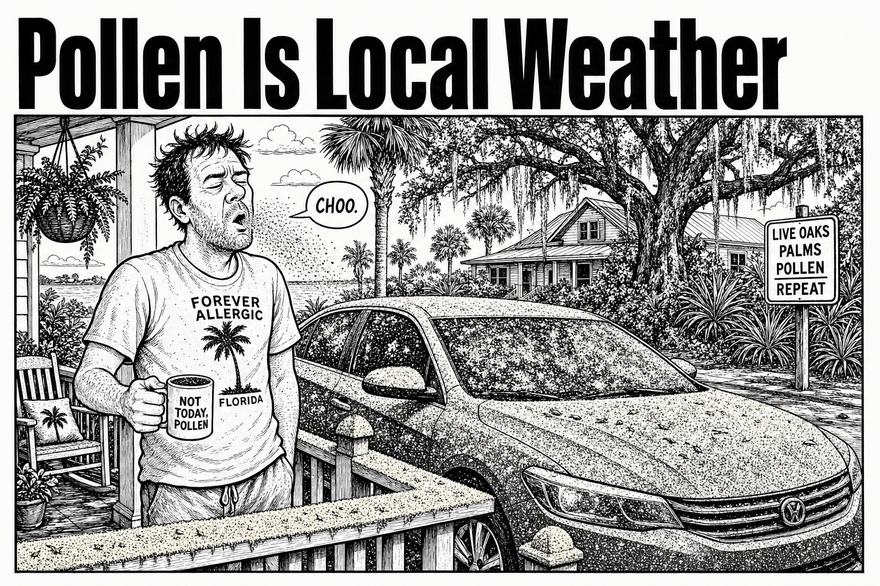 Pollen Is Local Weather