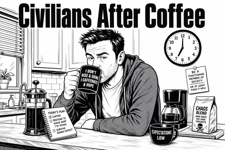 Civilians After Coffee