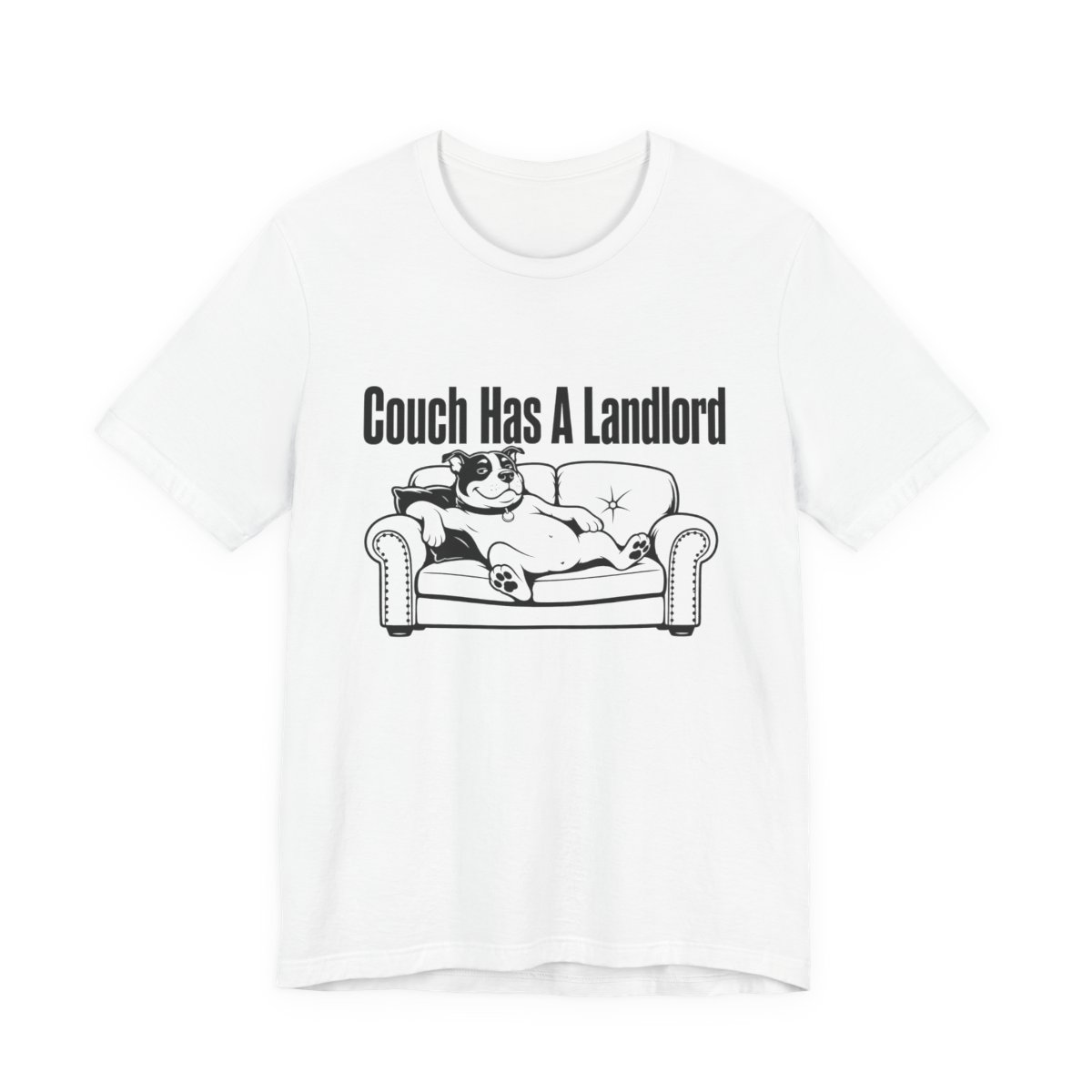 Men’s tee, Couch Has A Landlord