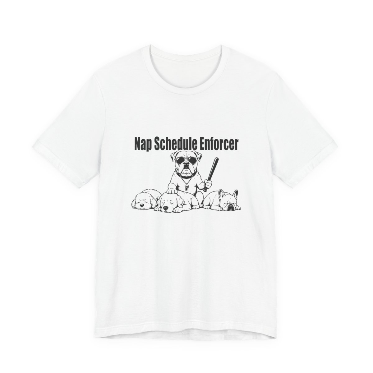 Men’s tee, Nap Schedule Enforcer