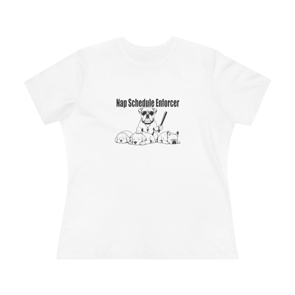 Women’s tee, Nap Schedule Enforcer