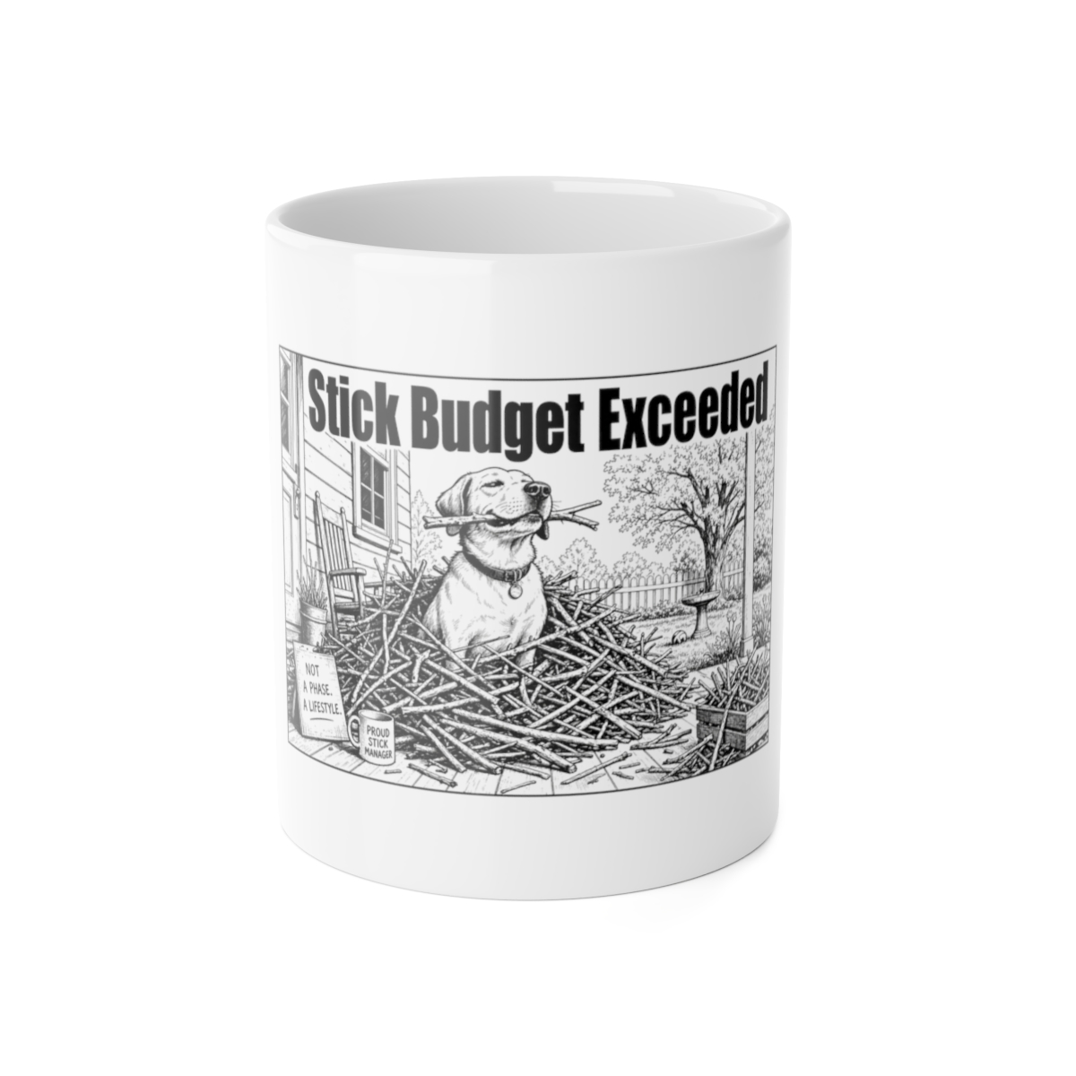 Mug, Stick Budget Exceeded