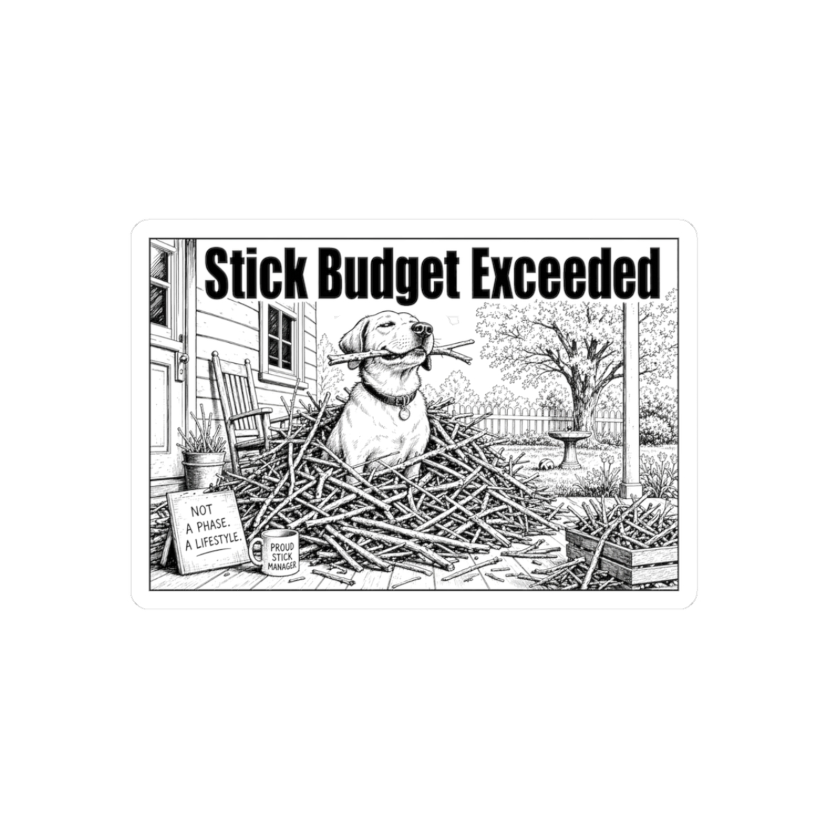Sticker, Stick Budget Exceeded