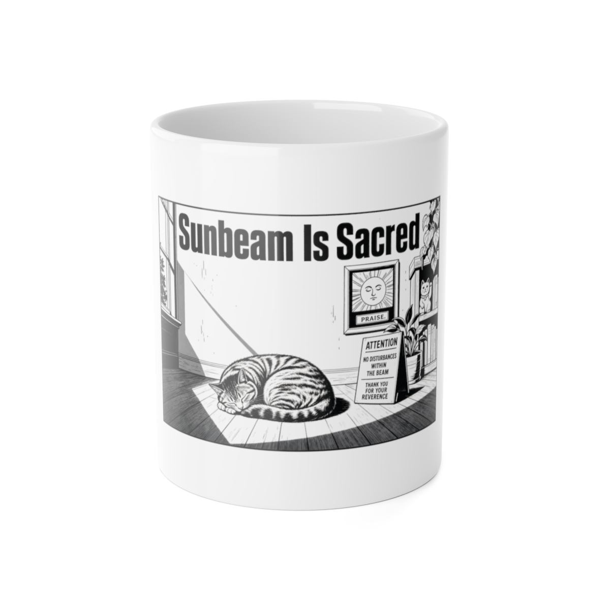 Mug, Sunbeam Is Sacred