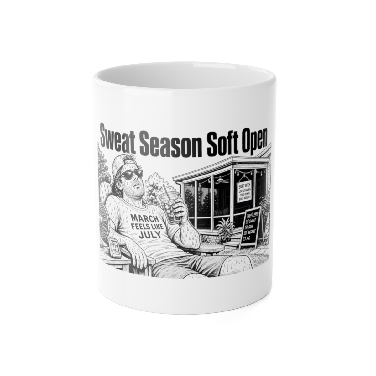 Mug, Sweat Season Soft Open
