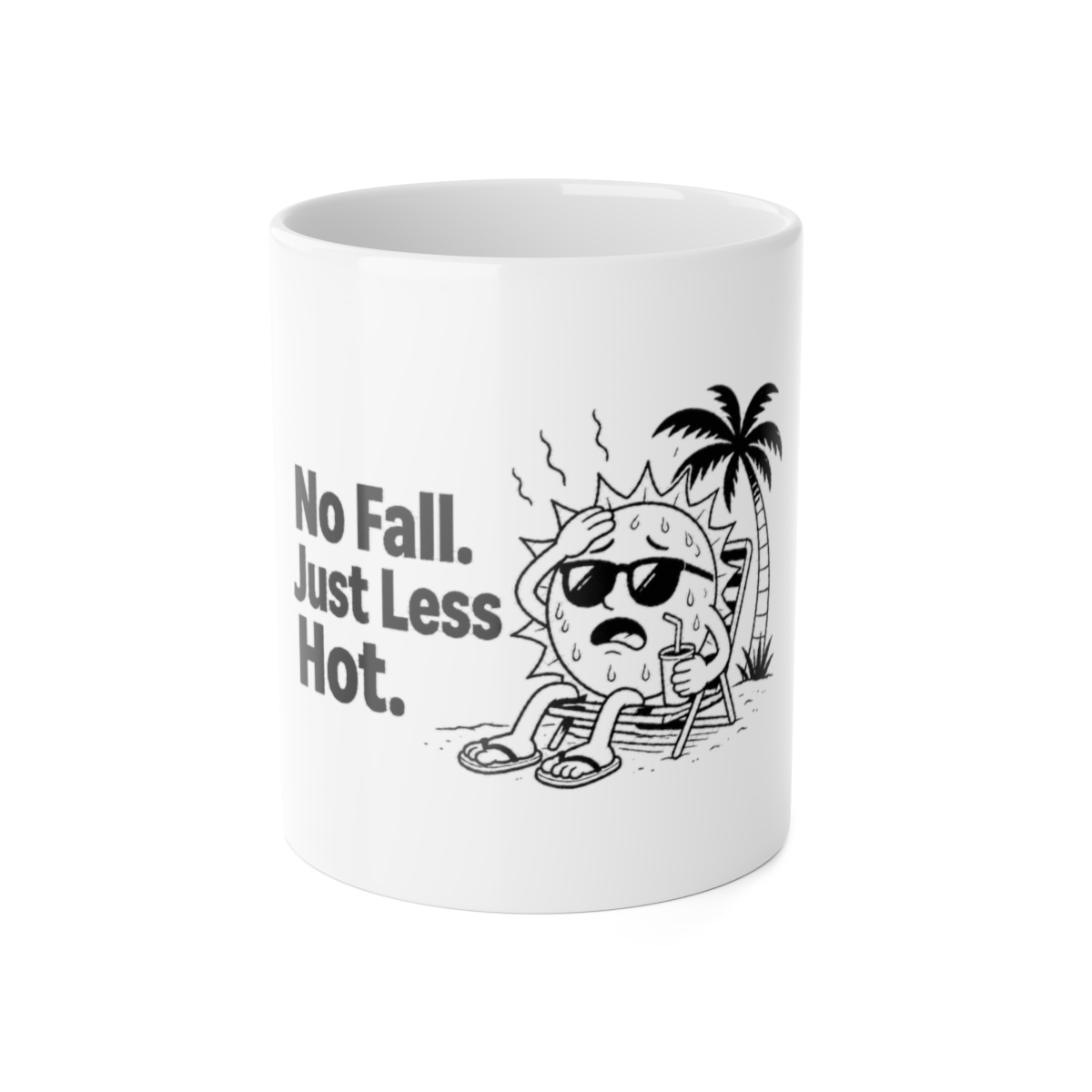 Mug, No Fall. Just Less Hot.