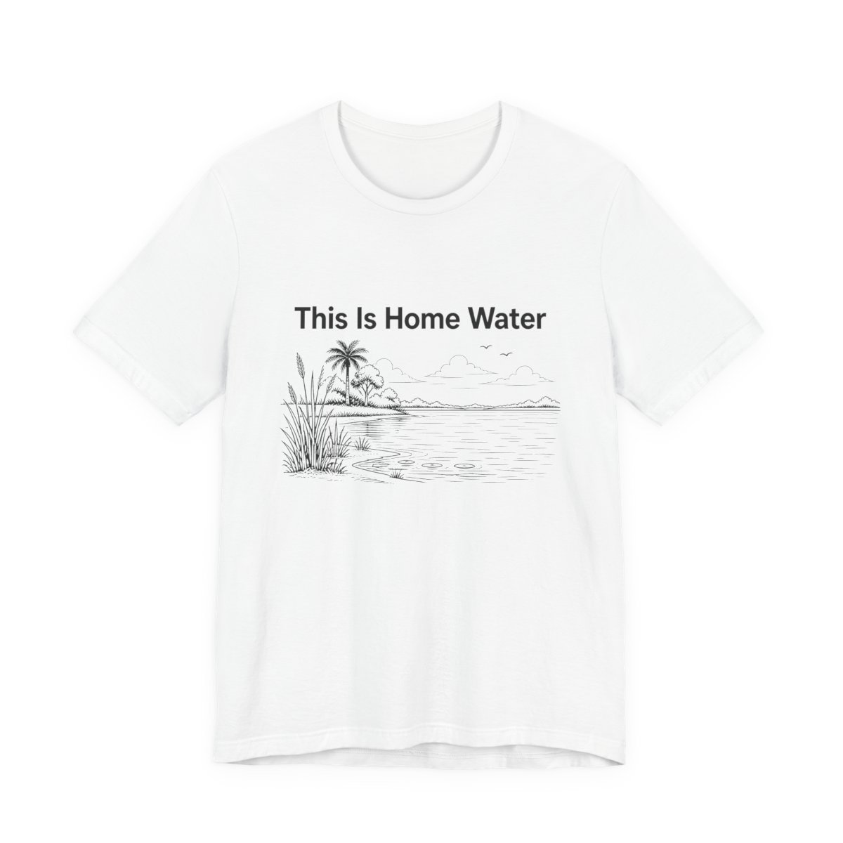 Men’s tee, This Is Home Water