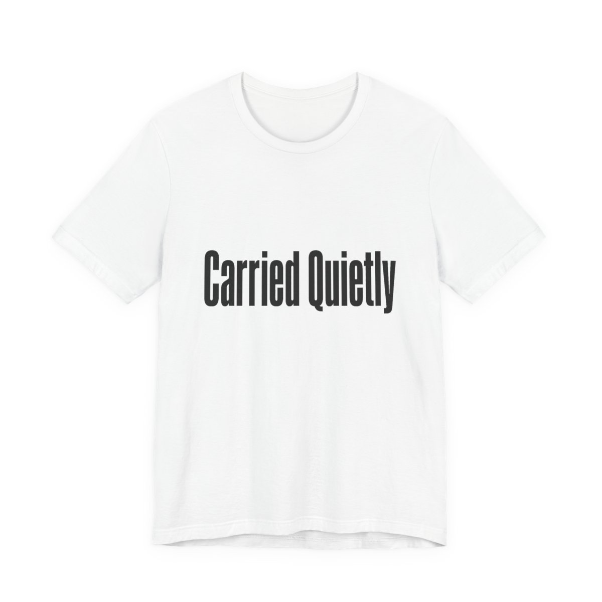 Men’s tee, Carried Quietly