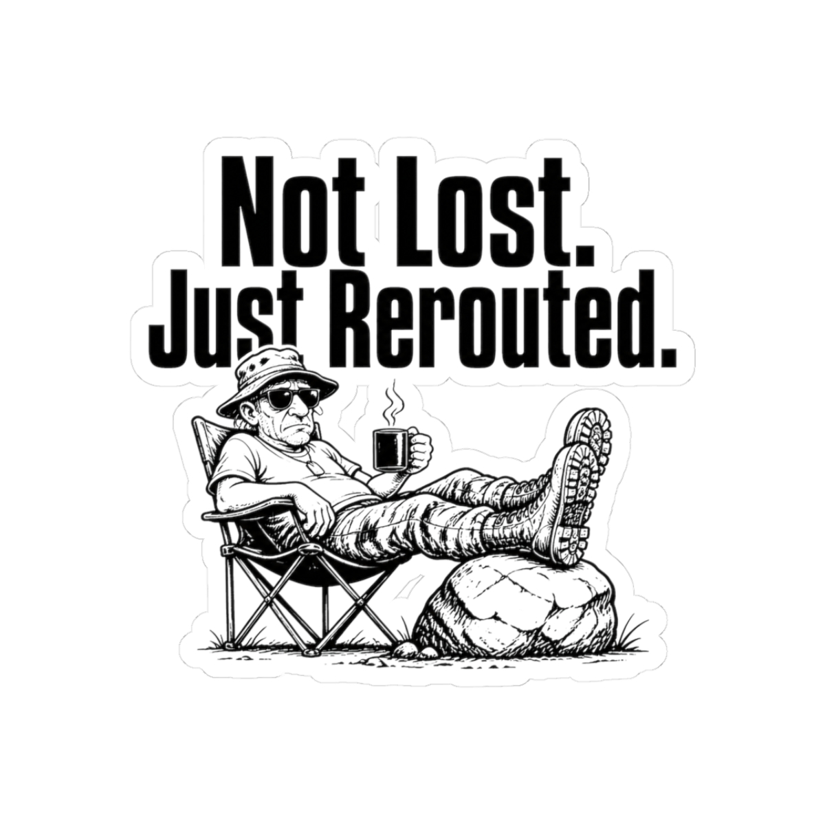 Sticker, Not Lost. Just Rerouted.
