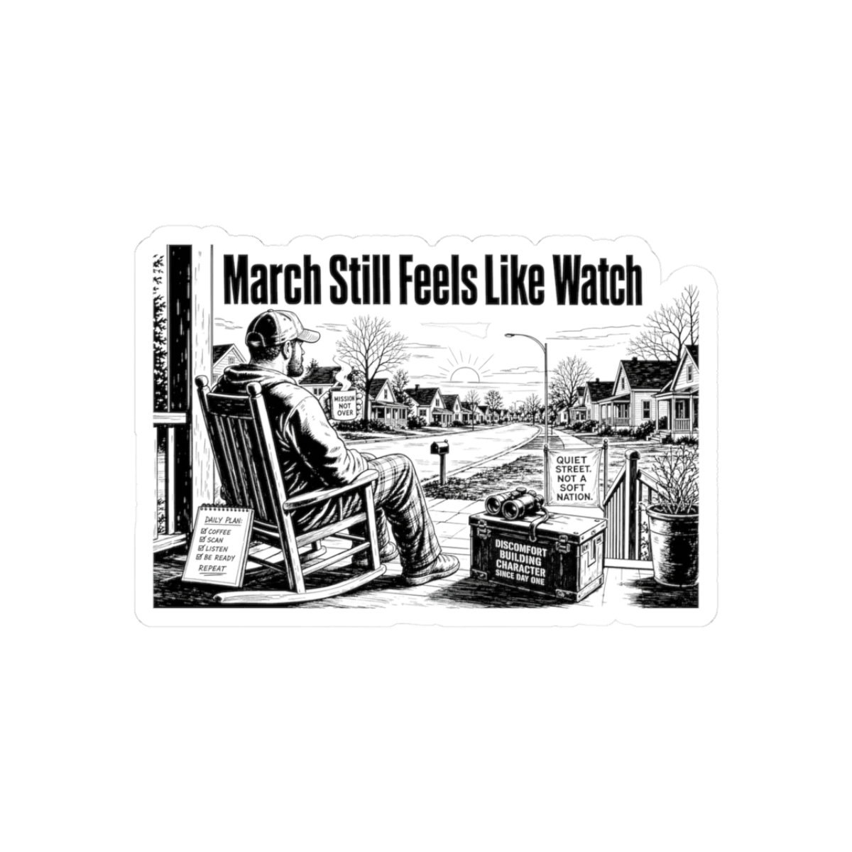 Sticker, March Still Feels Like Watch