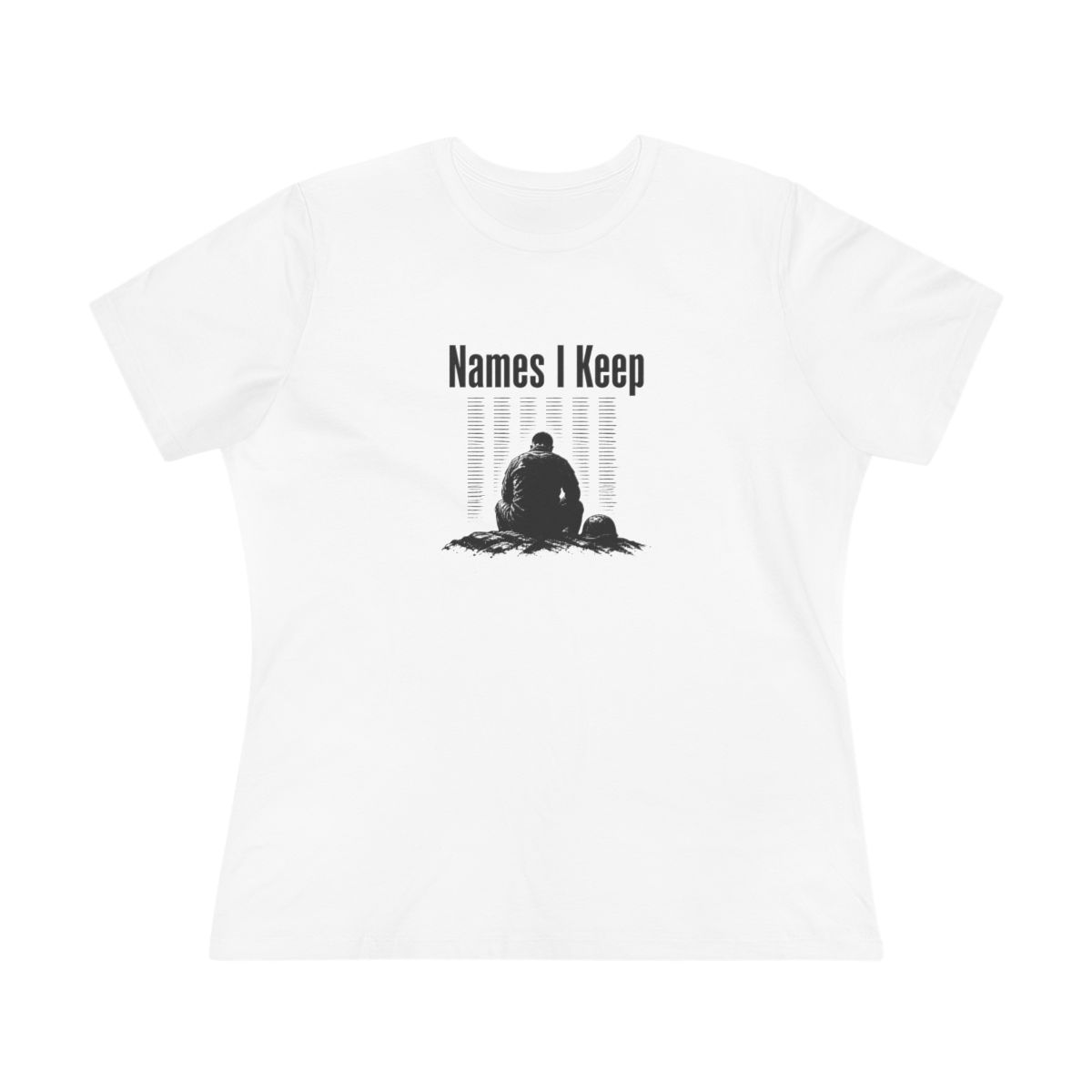 Women’s tee, Names I Keep